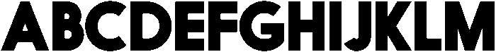 Nanami Heavy otf (800) Font UPPERCASE