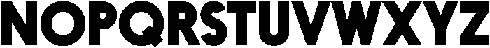 Nanami Heavy otf (800) Font UPPERCASE