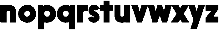 Nanami Heavy otf (800) Font LOWERCASE