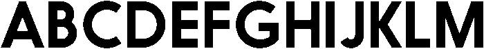 Nanami Medium otf (500) Font UPPERCASE