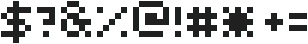NanoFrame ttf (400) Font OTHER CHARS