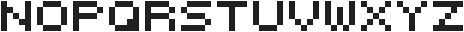 NanoFrame ttf (400) Font UPPERCASE