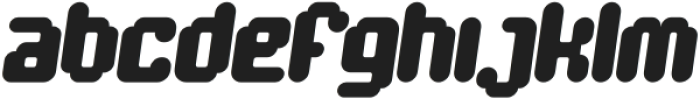 NanoPix-Italic otf (400) Font LOWERCASE
