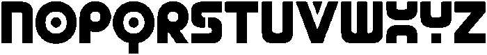 NanoVolt Regular otf (400) Font LOWERCASE