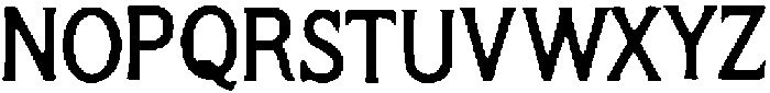 Nanu ttf (400) Font LOWERCASE
