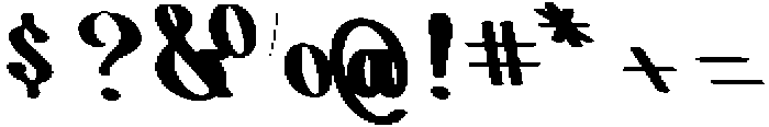 Naomy otf (400) Font OTHER CHARS