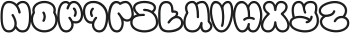 Napblow otf (400) Font LOWERCASE