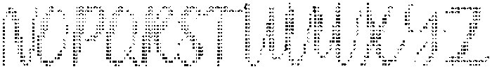 Napery Regular otf (400) Font UPPERCASE