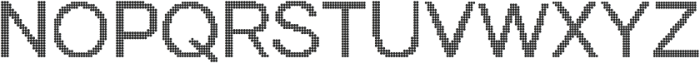 NapzerDisco-Regular otf (400) Font UPPERCASE