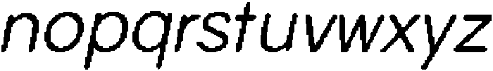 NapzerRoundedPixel-Regular otf (400) Font LOWERCASE