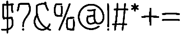 Narexo Regular otf (400) Font OTHER CHARS