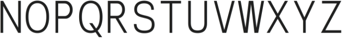 Naru Mono Regular ttf (400) Font UPPERCASE