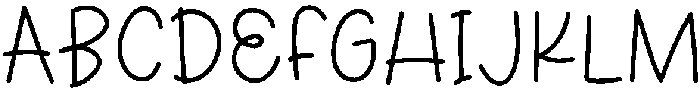 Narwhal Regular otf (400) Font UPPERCASE