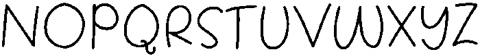 Narwhal Regular otf (400) Font UPPERCASE