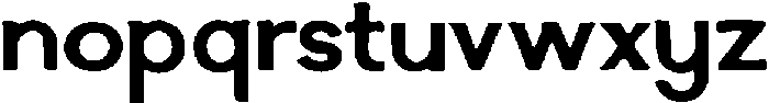 Naso ttf (400) Font LOWERCASE