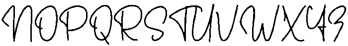 Nasty Person Regular otf (400) Font UPPERCASE
