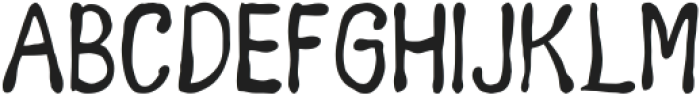 Natabika Regular ttf (400) Font UPPERCASE