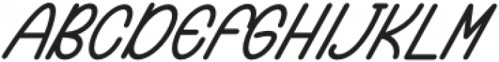 Natadon Bold Italic otf (700) Font UPPERCASE