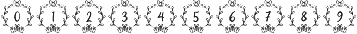 NatalChristmasMonogram-Reg otf (400) Font OTHER CHARS