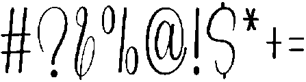 Natalia Delightful Regular otf (300) Font OTHER CHARS