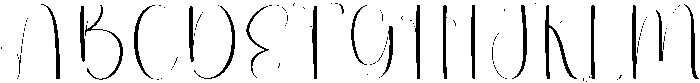 Natalia Delightful Regular otf (300) Font UPPERCASE