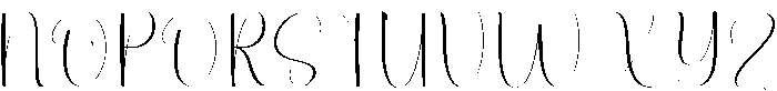 Natalia Delightful Regular otf (300) Font UPPERCASE