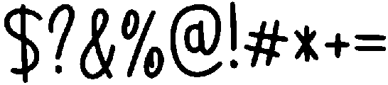 Natalia Regular otf (400) Font OTHER CHARS