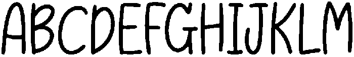 Natalia Regular otf (400) Font UPPERCASE