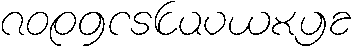 Natalie otf (400) Font LOWERCASE