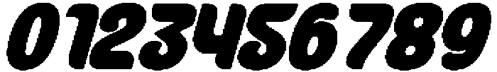 Natego Slanted otf (400) Font OTHER CHARS