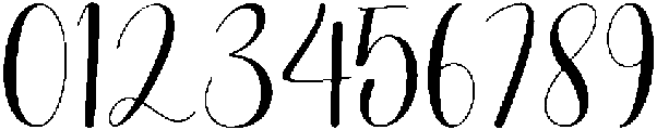 Nathalie otf (400) Font OTHER CHARS