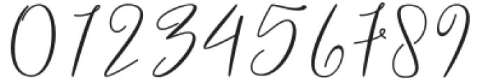 Nathasyia Script Regular otf (400) Font OTHER CHARS