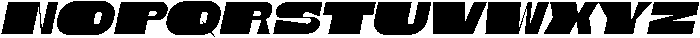 NativeLetter-Oblique otf (400) Font UPPERCASE