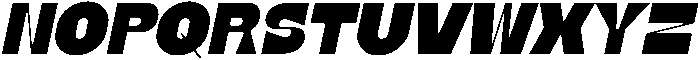 NativeLetter-Oblique otf (400) Font LOWERCASE