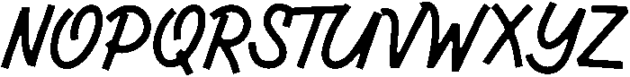 NativeLetter-Script otf (400) Font UPPERCASE