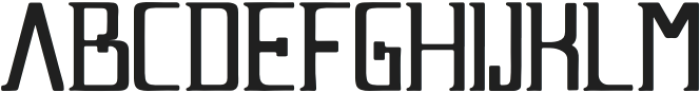 Nators Regular otf (400) Font UPPERCASE