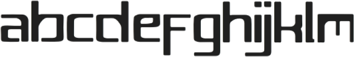 Nators Regular otf (400) Font LOWERCASE