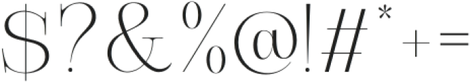 Natoure-Regular otf (400) Font OTHER CHARS