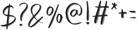 Nattaliagoni Font Regular otf (400) Font OTHER CHARS