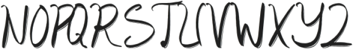 Nattaliagoni Font Regular otf (400) Font UPPERCASE