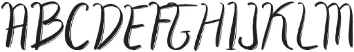 Nattaliagoni Font Regular ttf (400) Font UPPERCASE