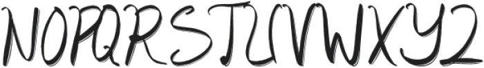 Nattaliagoni Font Regular ttf (400) Font UPPERCASE