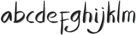 Nattaliagoni Font Regular ttf (400) Font LOWERCASE