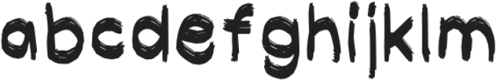 Nattie Abcs Regular otf (400) Font LOWERCASE