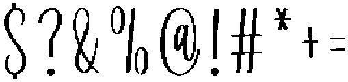Natural Absolute Regular otf (400) Font OTHER CHARS