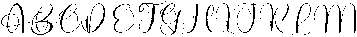 Natural Absolute Regular otf (400) Font UPPERCASE