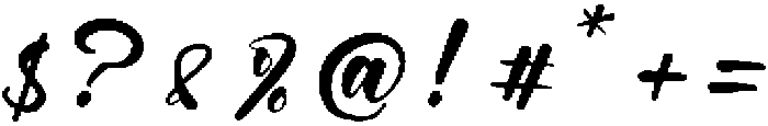 Natural Botanicals otf (400) Font OTHER CHARS