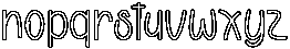 Natural Bullpoint Regular otf (400) Font LOWERCASE