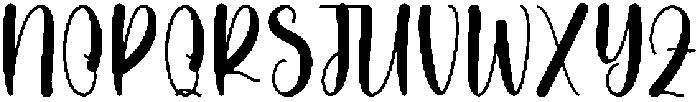 Natural Christmas Regular otf (400) Font UPPERCASE