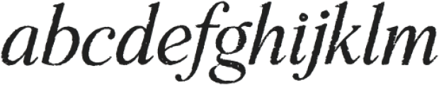 Natural Comforts Italic otf (400) FONT